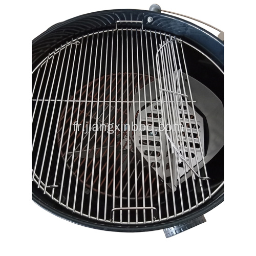 Remplacement de la grille de cuisson articulée à grille ronde en acier inoxydable